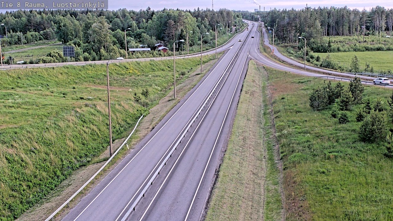 Kelikamerat Kuva Tie 8 Rauma, Luostarinkylä, Rauma, Satakunta