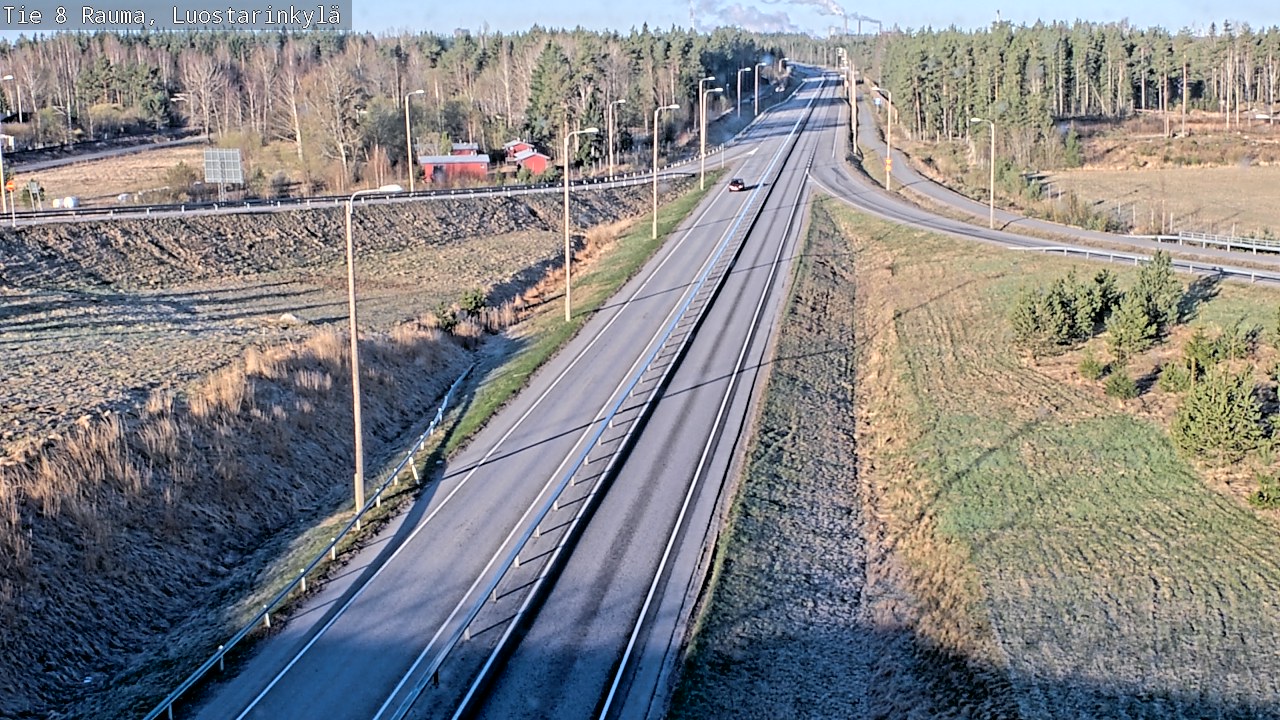 Kelikamerat Kuva Tie 8 Rauma, Luostarinkylä, Rauma, Satakunta