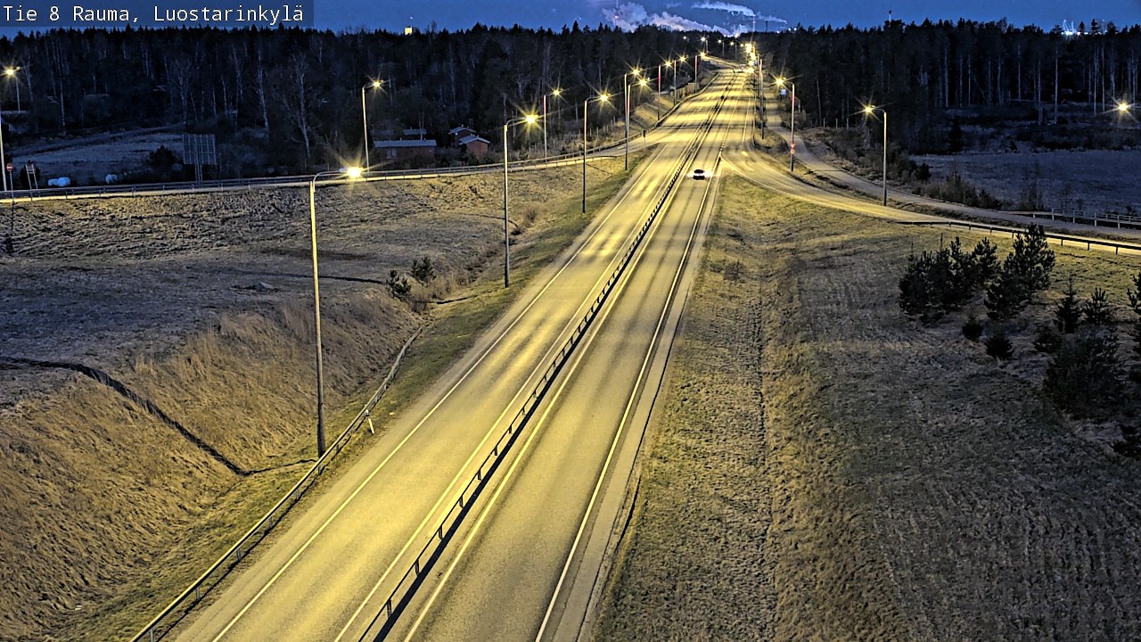 Kelikamerat Kuva Tie 8 Rauma, Luostarinkylä, Rauma, Satakunta