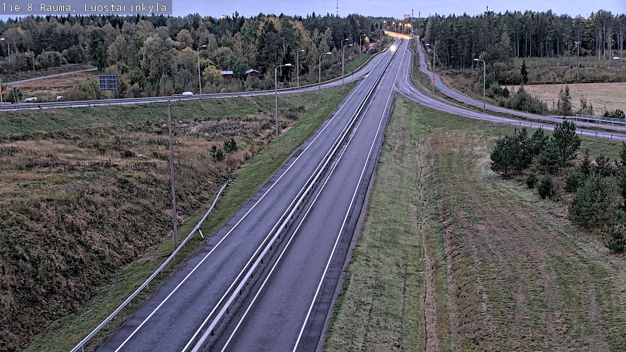 Kelikamerat Kuva Tie 8 Rauma, Luostarinkylä, Rauma, Satakunta