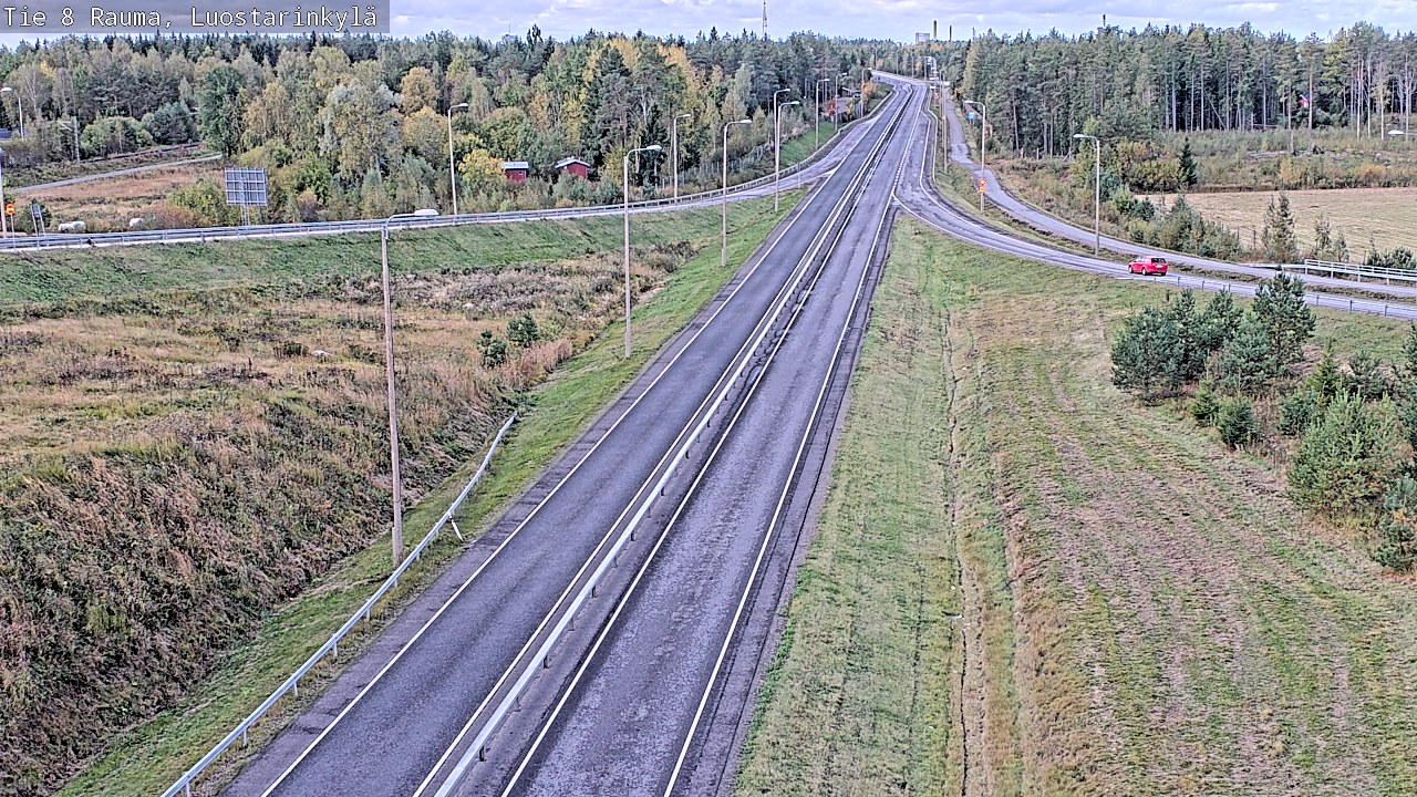 Weather Camera Image Road 8 Rauma, Luostarinkylä, Rauma, Satakunta