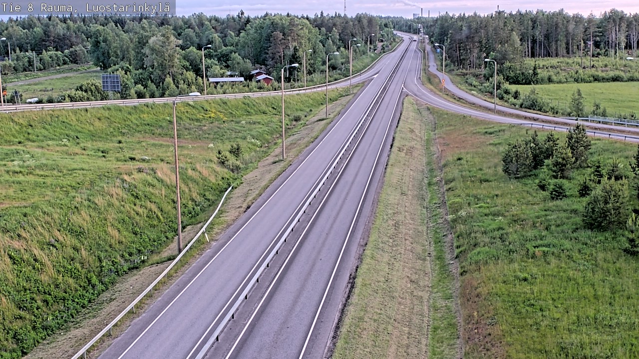 Kelikamerat Kuva Tie 8 Rauma, Luostarinkylä, Rauma, Satakunta