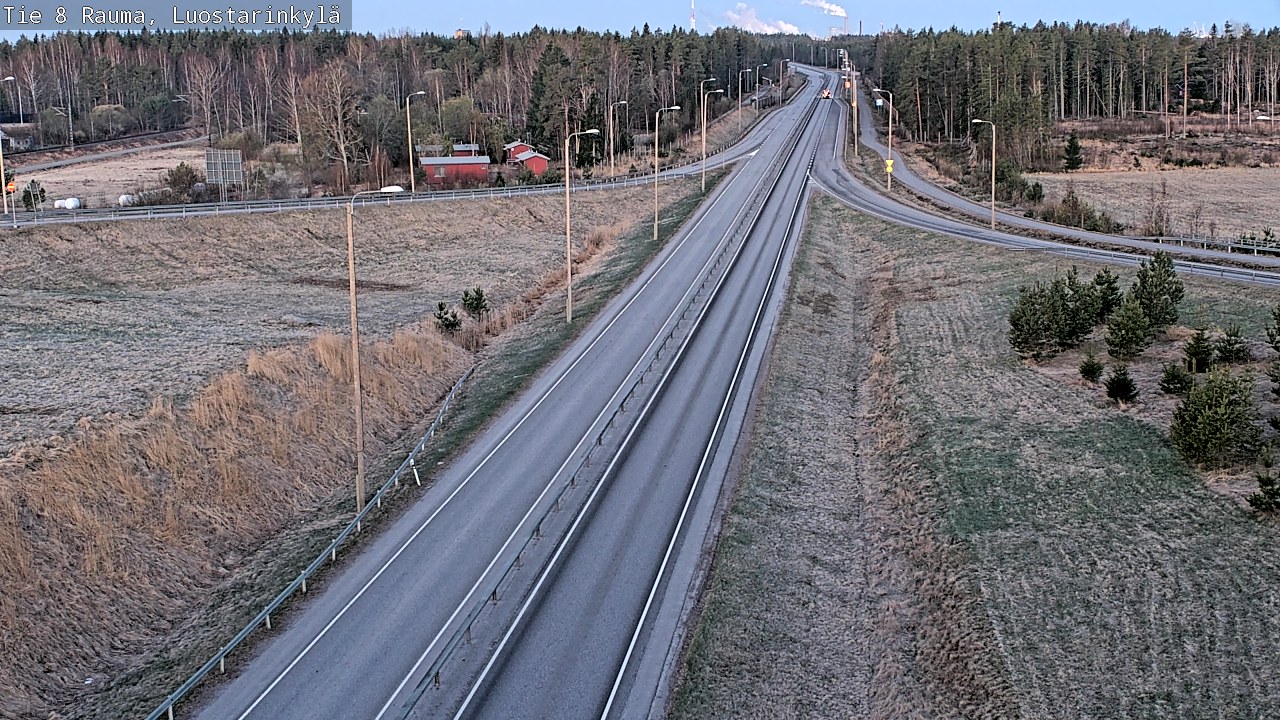 Kelikamerat Kuva Tie 8 Rauma, Luostarinkylä, Rauma, Satakunta