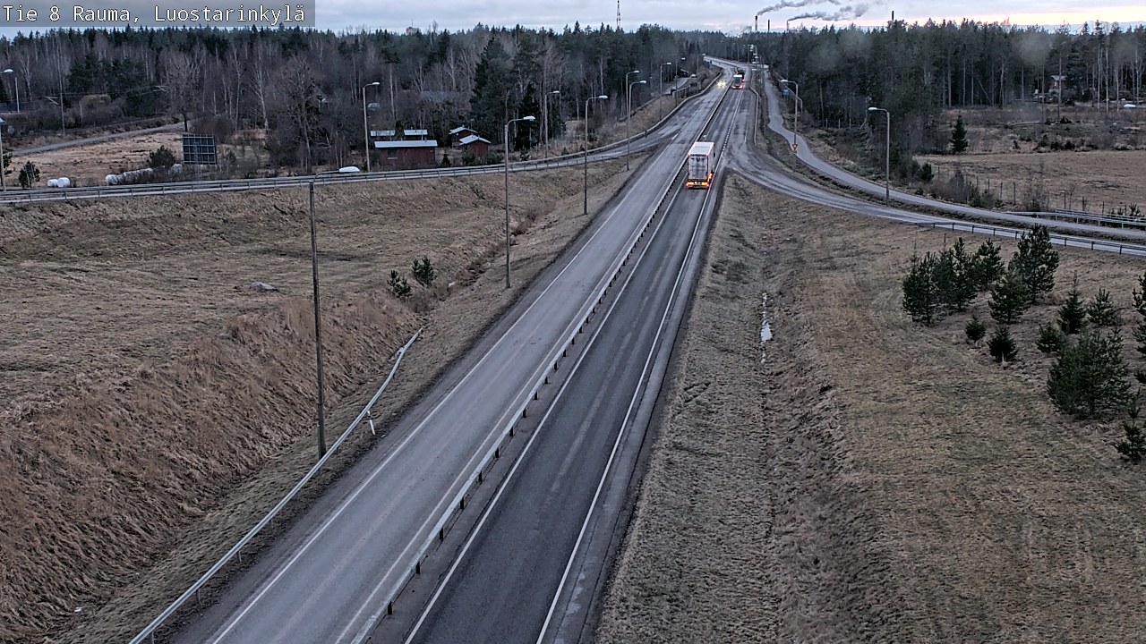 Kelikamerat Kuva Tie 8 Rauma, Luostarinkylä, Rauma, Satakunta