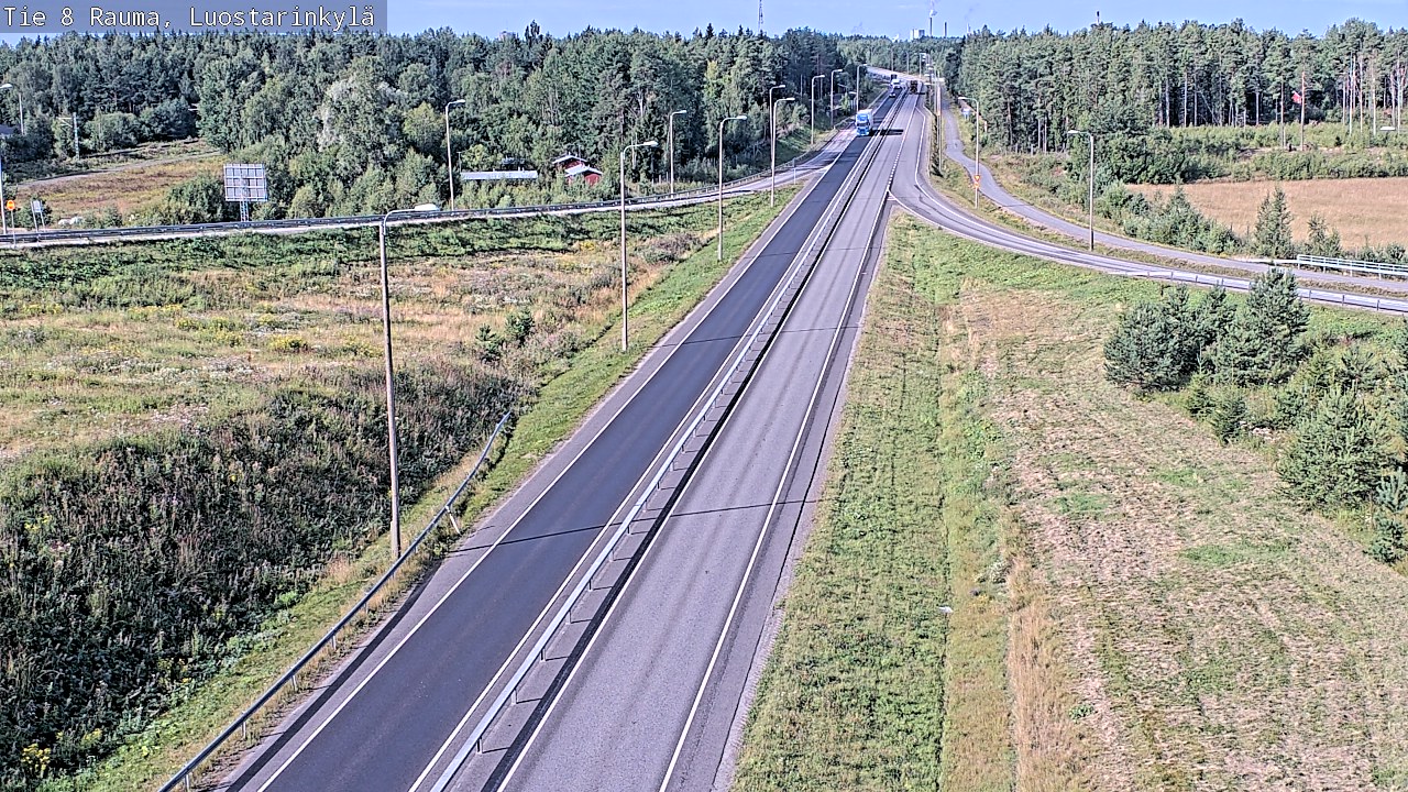 Kelikamerat Kuva Tie 8 Rauma, Luostarinkylä, Rauma, Satakunta