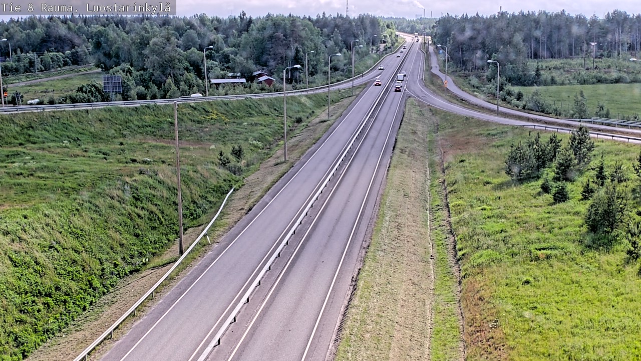 Kelikamerat Kuva Tie 8 Rauma, Luostarinkylä, Rauma, Satakunta
