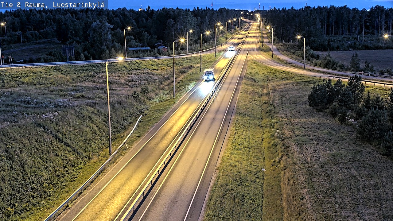 Kelikamerat Kuva Tie 8 Rauma, Luostarinkylä, Rauma, Satakunta