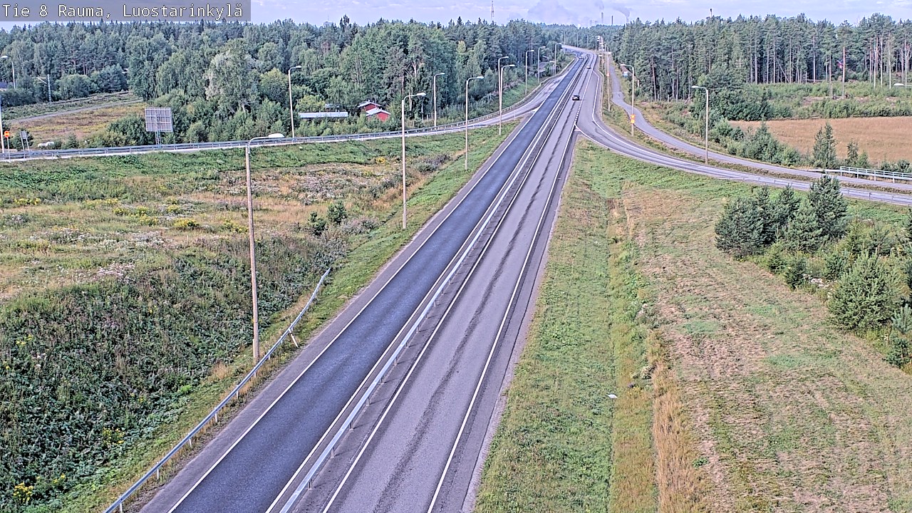 Kelikamerat Kuva Tie 8 Rauma, Luostarinkylä, Rauma, Satakunta