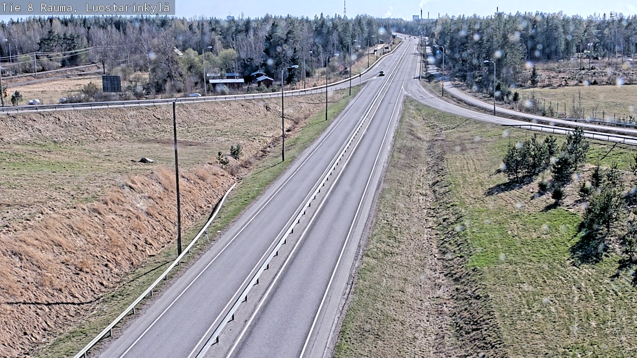 Kelikamerat Kuva Tie 8 Rauma, Luostarinkylä, Rauma, Satakunta