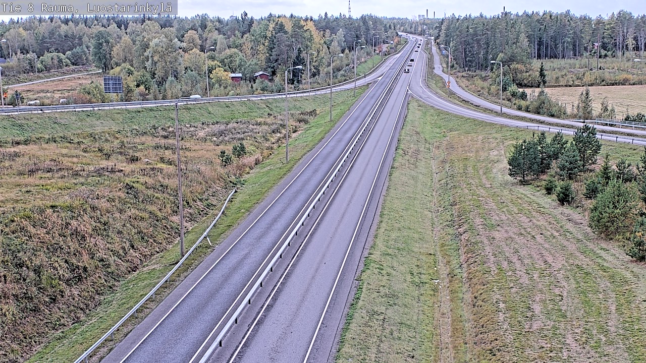 Kelikamerat Kuva Tie 8 Rauma, Luostarinkylä, Rauma, Satakunta