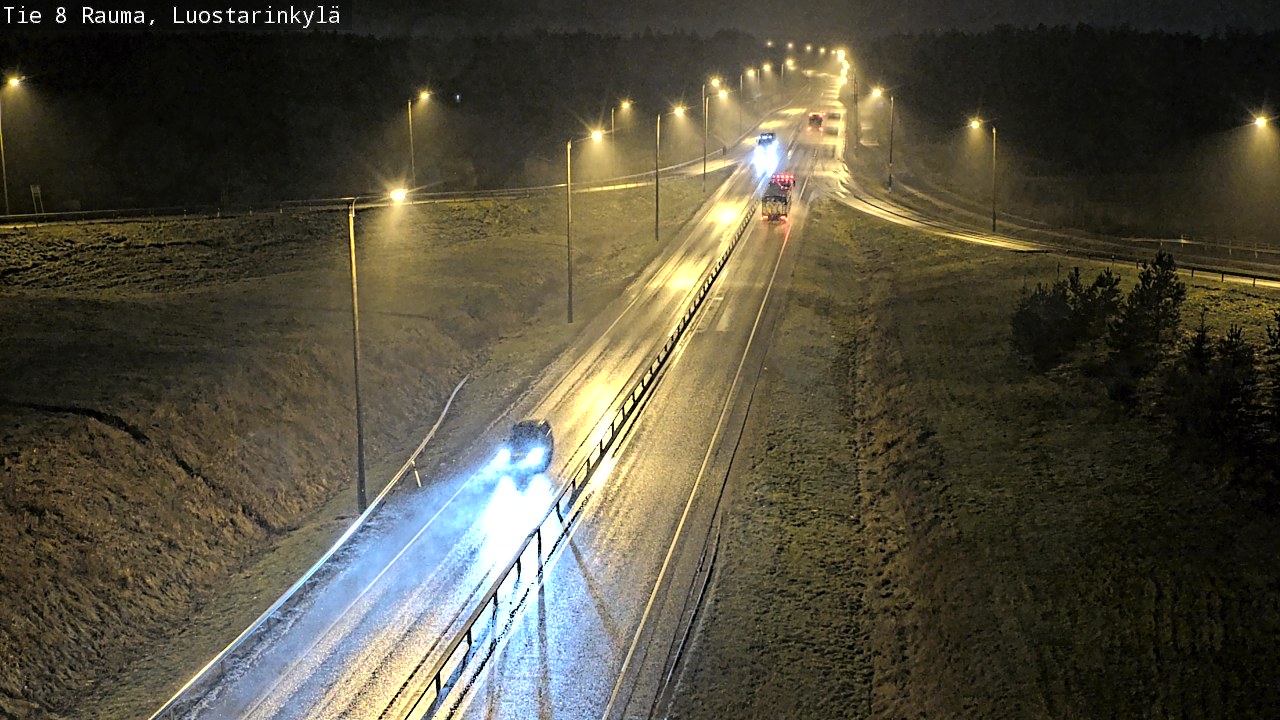 Weather Camera Image Road 8 Rauma, Luostarinkylä, Rauma, Satakunta