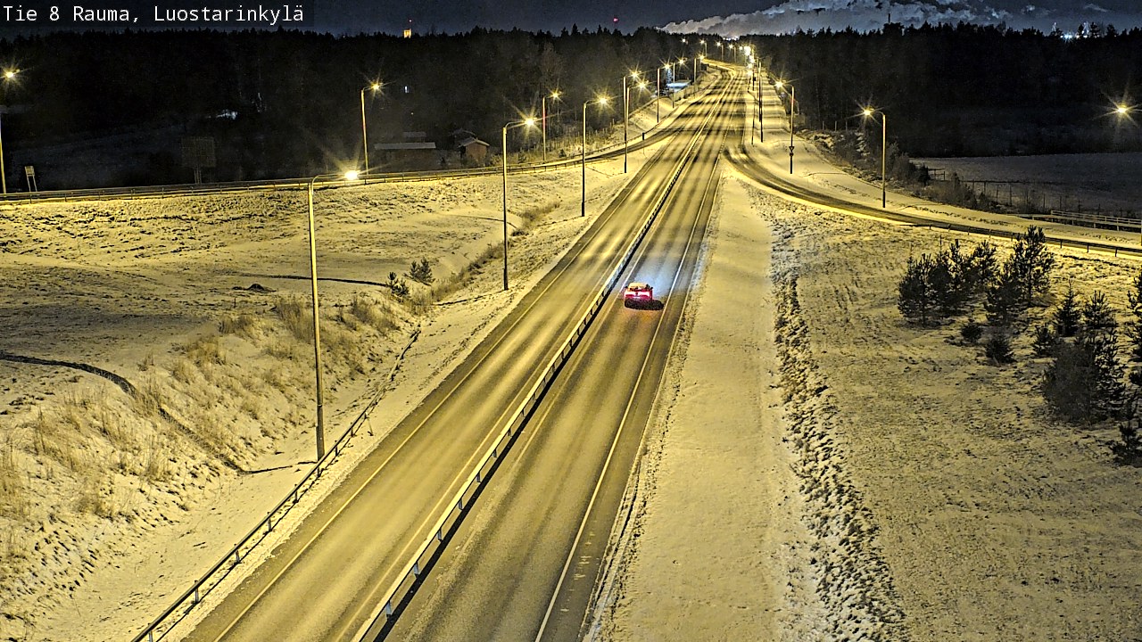 Kelikamerat Kuva Tie 8 Rauma, Luostarinkylä, Rauma, Satakunta