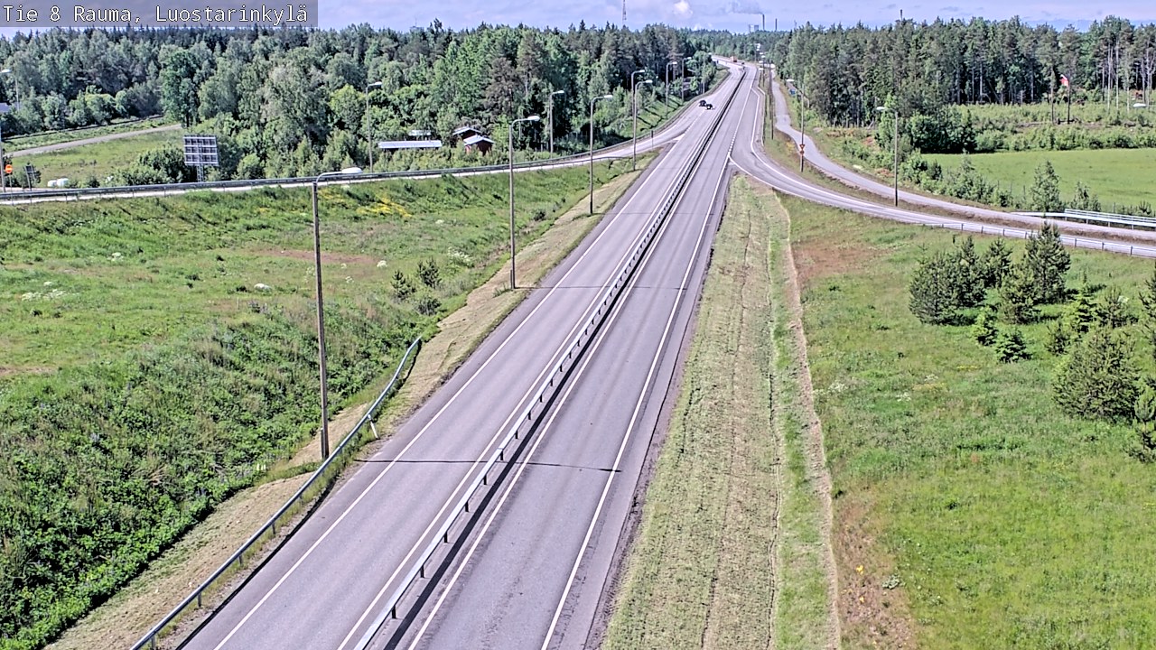Kelikamerat Kuva Tie 8 Rauma, Luostarinkylä, Rauma, Satakunta