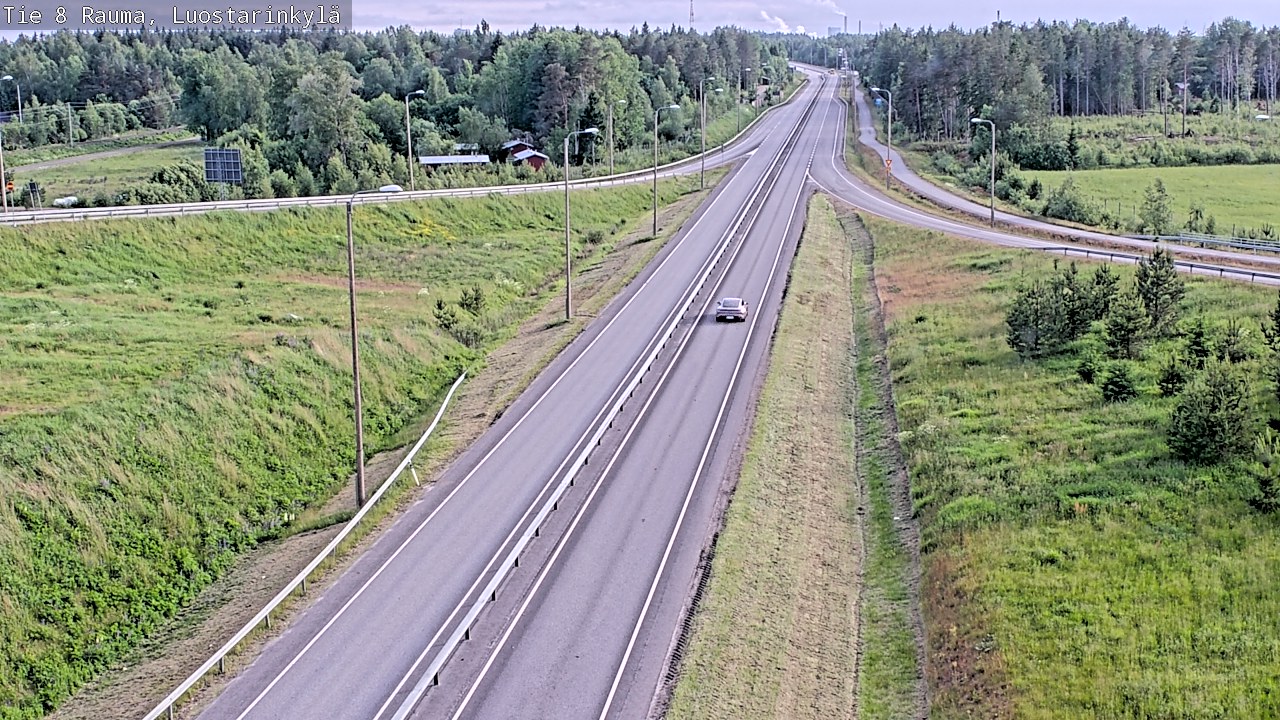 Kelikamerat Kuva Tie 8 Rauma, Luostarinkylä, Rauma, Satakunta