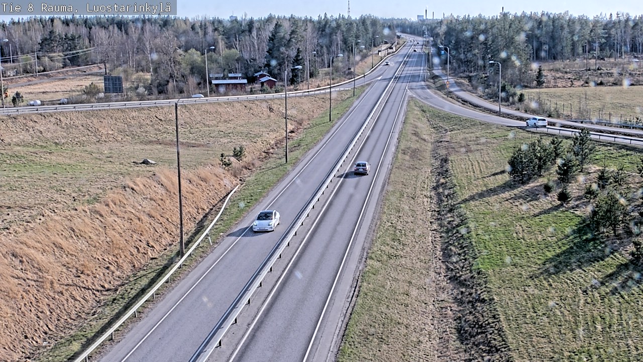 Kelikamerat Kuva Tie 8 Rauma, Luostarinkylä, Rauma, Satakunta