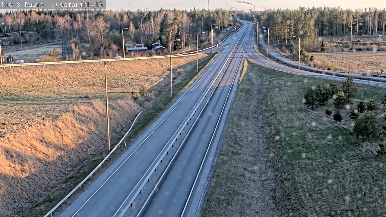 Kelikamerat Kuva Tie 8 Rauma, Luostarinkylä, Rauma, Satakunta