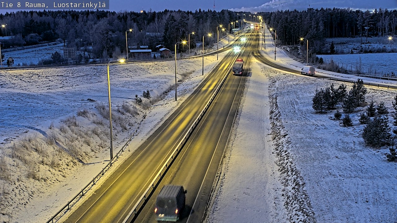 Kelikamerat Kuva Tie 8 Rauma, Luostarinkylä, Rauma, Satakunta