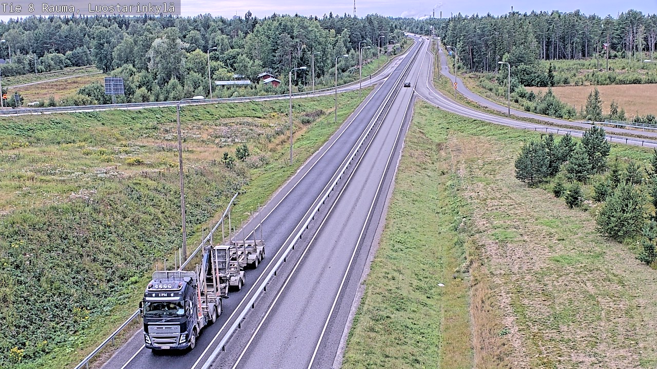 Weather Camera Image Road 8 Rauma, Luostarinkylä, Rauma, Satakunta
