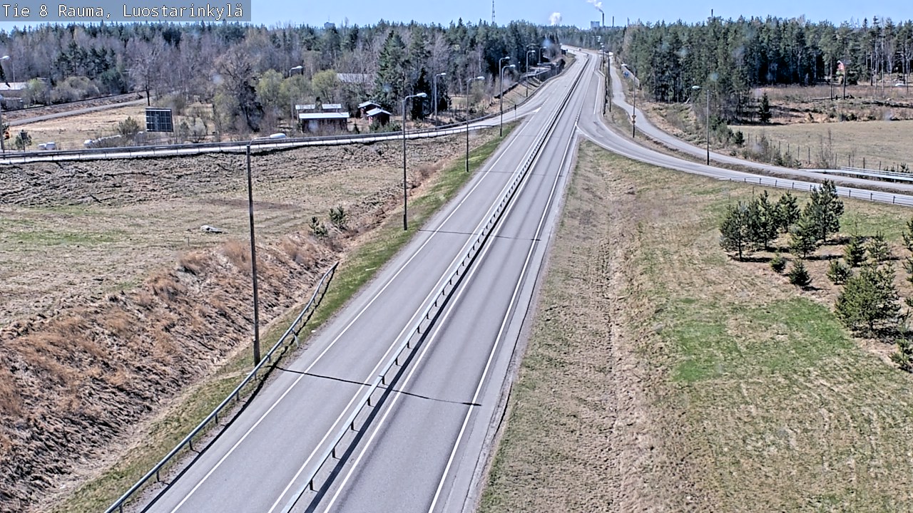 Kelikamerat Kuva Tie 8 Rauma, Luostarinkylä, Rauma, Satakunta