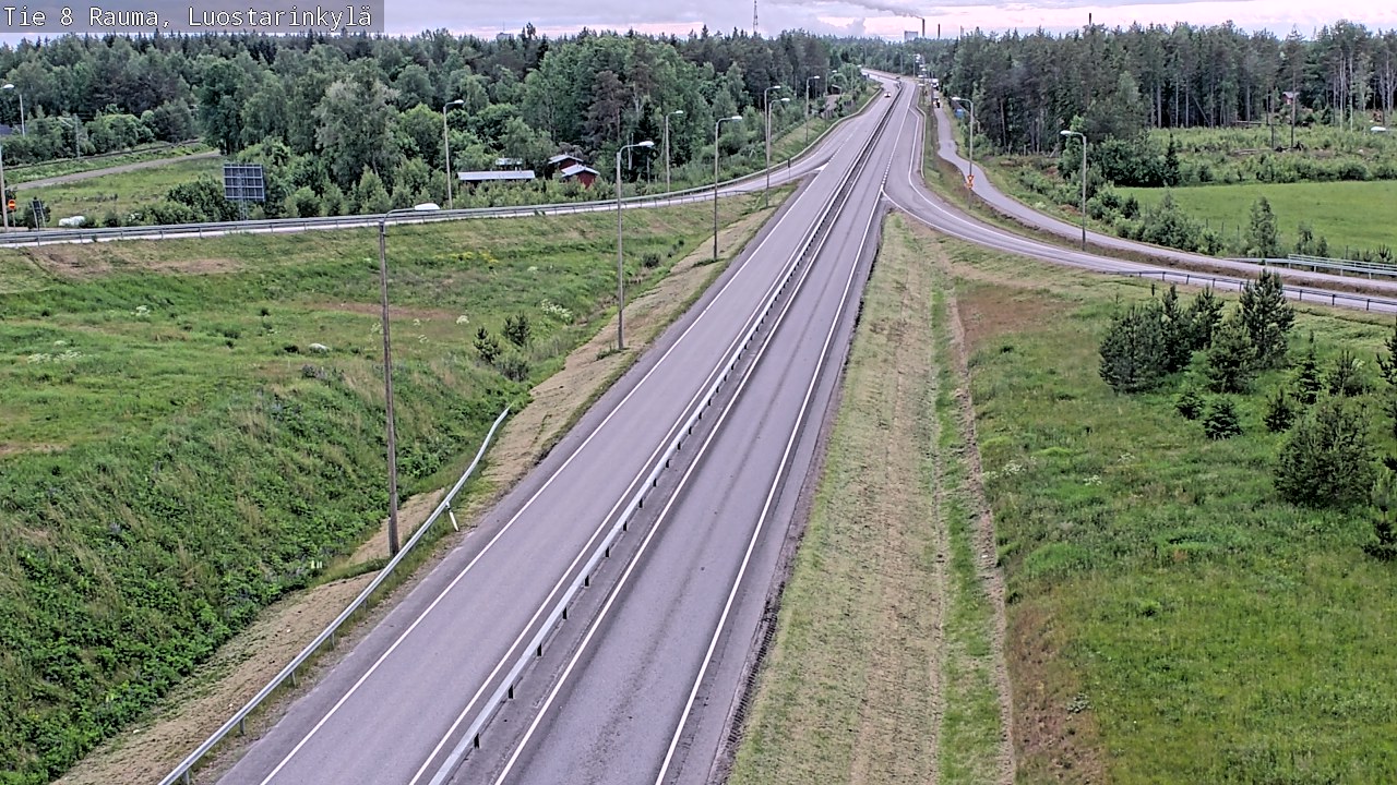 Kelikamerat Kuva Tie 8 Rauma, Luostarinkylä, Rauma, Satakunta