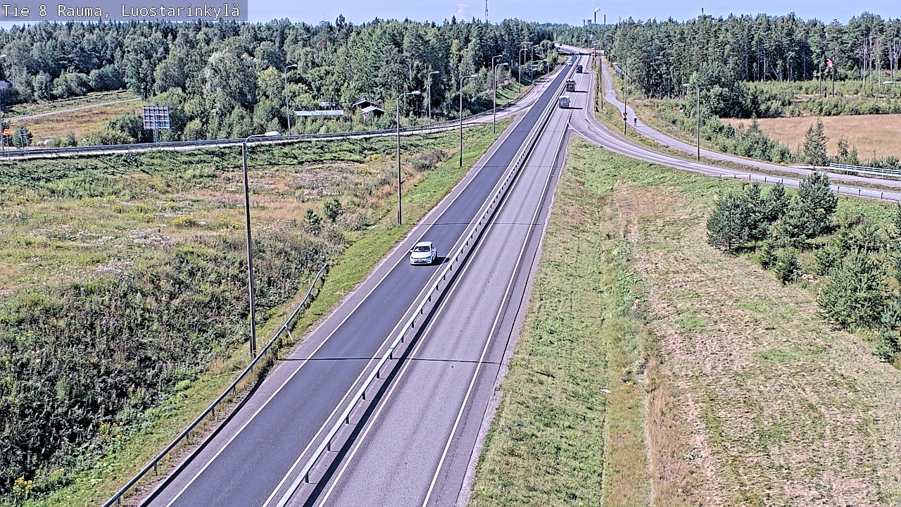 Kelikamerat Kuva Tie 8 Rauma, Luostarinkylä, Rauma, Satakunta