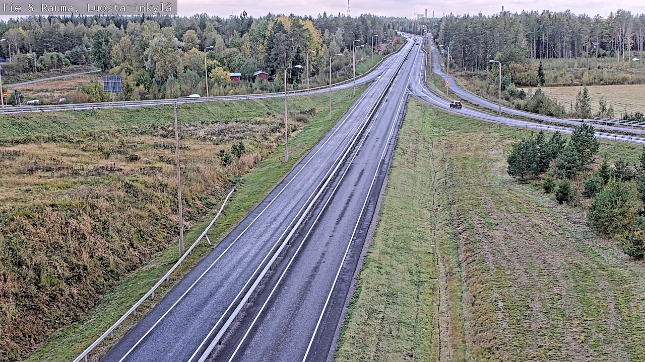 Kelikamerat Kuva Tie 8 Rauma, Luostarinkylä, Rauma, Satakunta