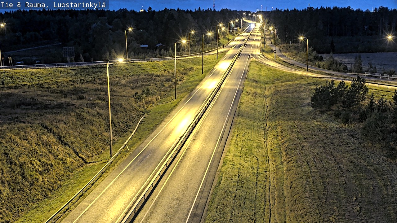 Kelikamerat Kuva Tie 8 Rauma, Luostarinkylä, Rauma, Satakunta