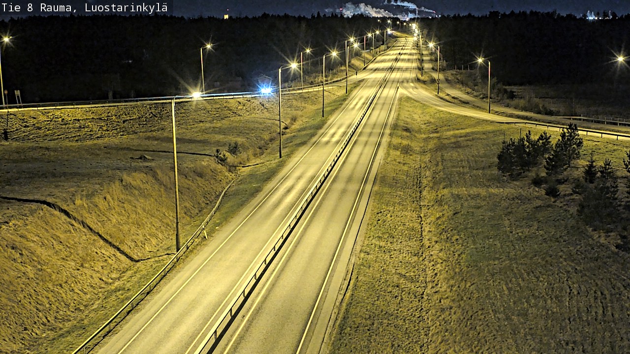 Kelikamerat Kuva Tie 8 Rauma, Luostarinkylä, Rauma, Satakunta