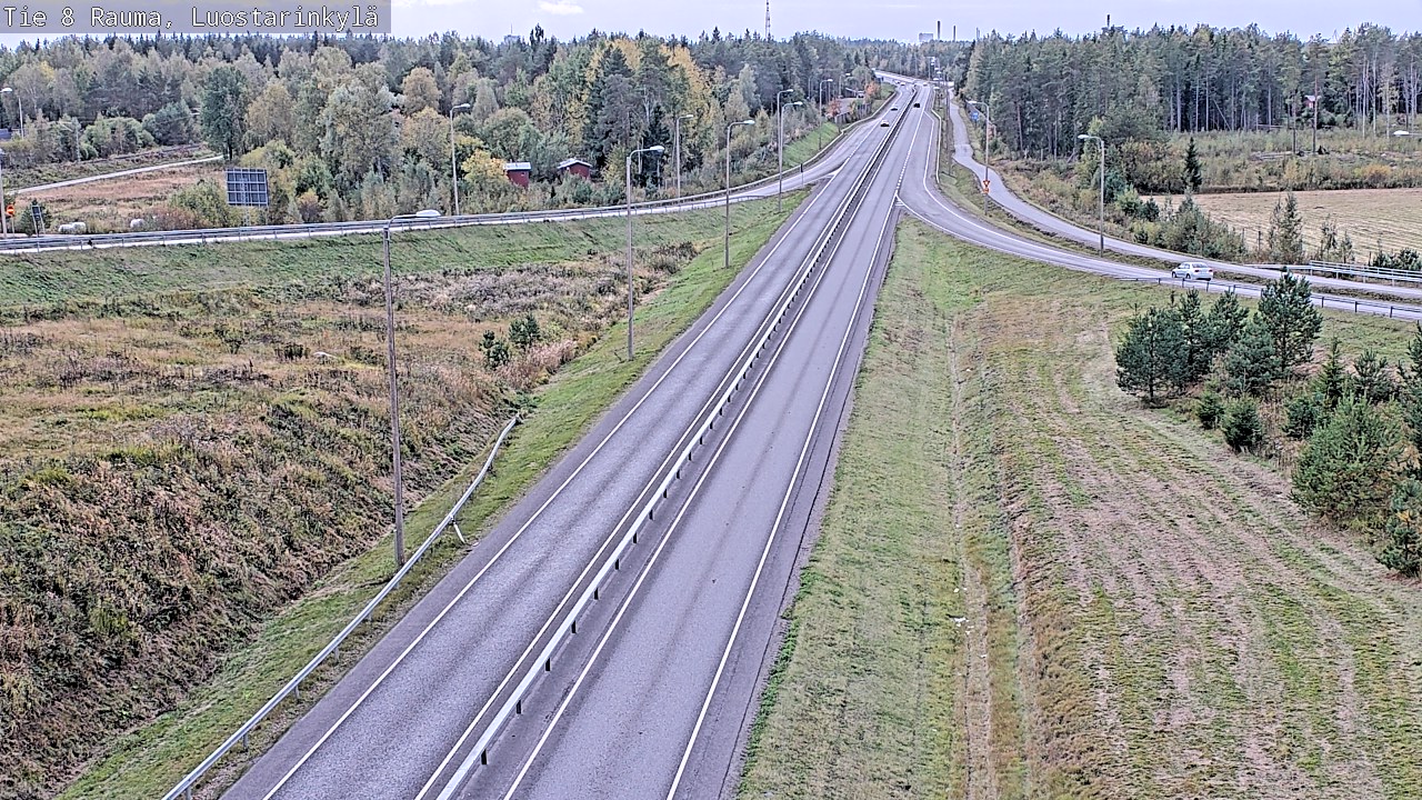 Kelikamerat Kuva Tie 8 Rauma, Luostarinkylä, Rauma, Satakunta