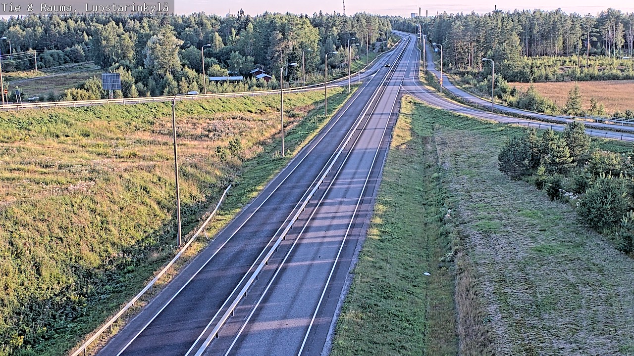 Kelikamerat Kuva Tie 8 Rauma, Luostarinkylä, Rauma, Satakunta