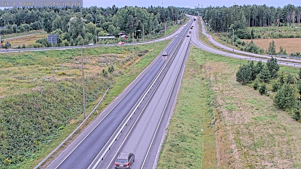 Weather Camera Image Road 8 Rauma, Luostarinkylä, Rauma, Satakunta