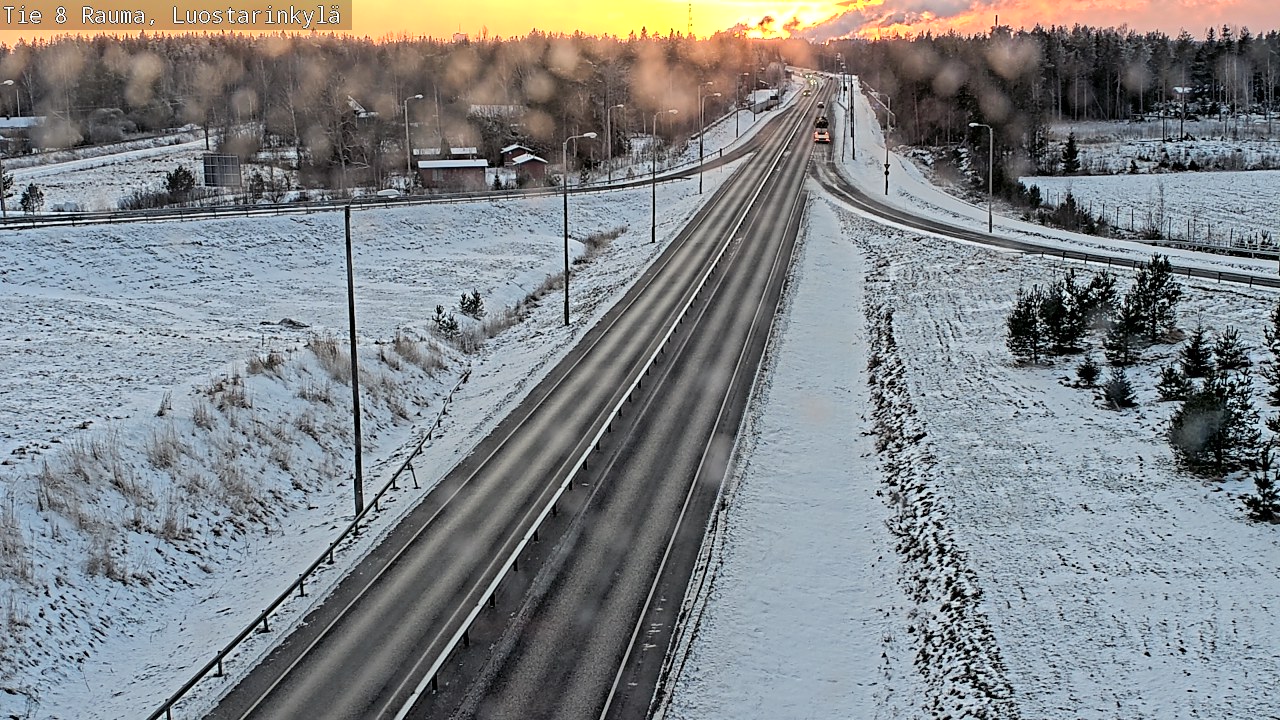 Kelikamerat Kuva Tie 8 Rauma, Luostarinkylä, Rauma, Satakunta