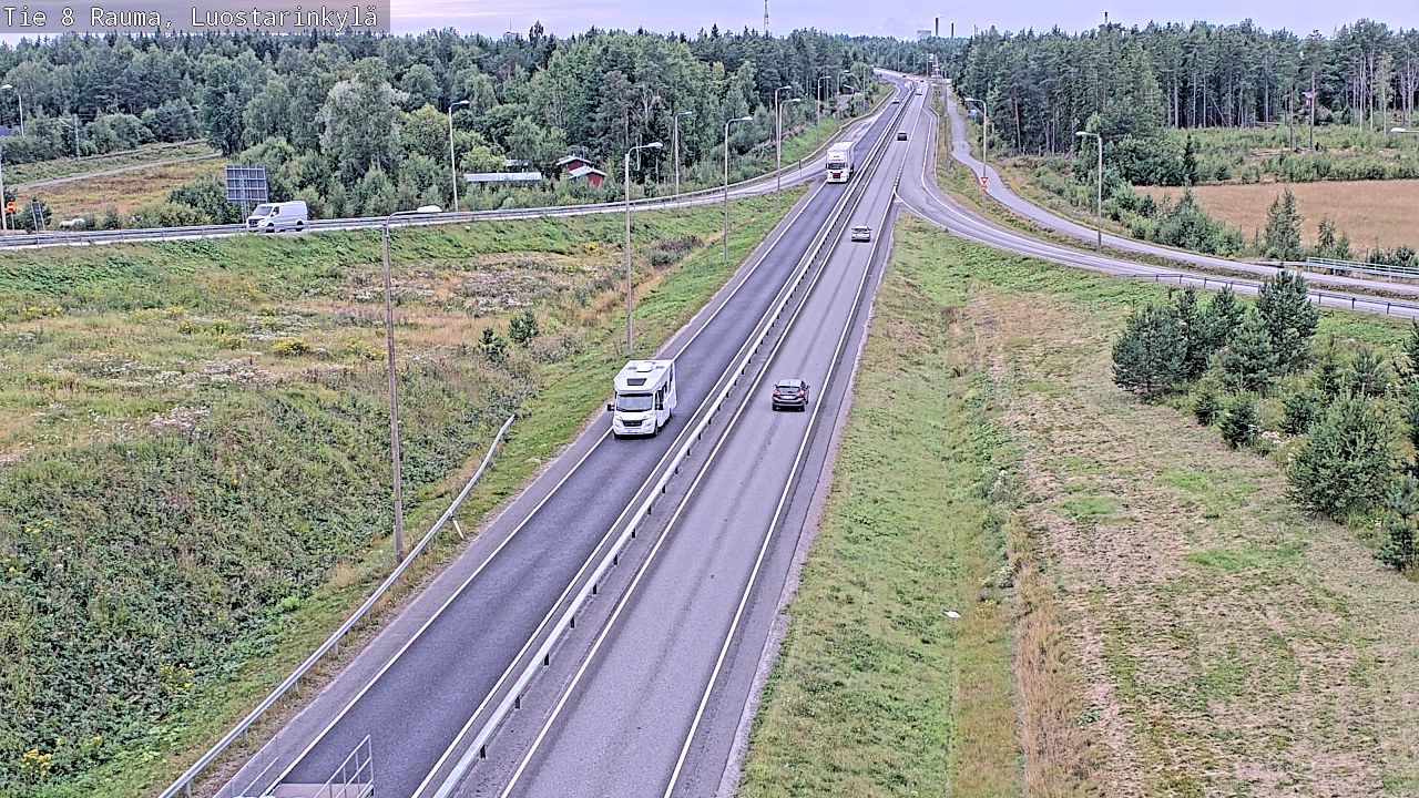 Weather Camera Image Road 8 Rauma, Luostarinkylä, Rauma, Satakunta