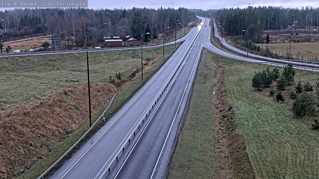 Kelikamerat Kuva Tie 8 Rauma, Luostarinkylä, Rauma, Satakunta