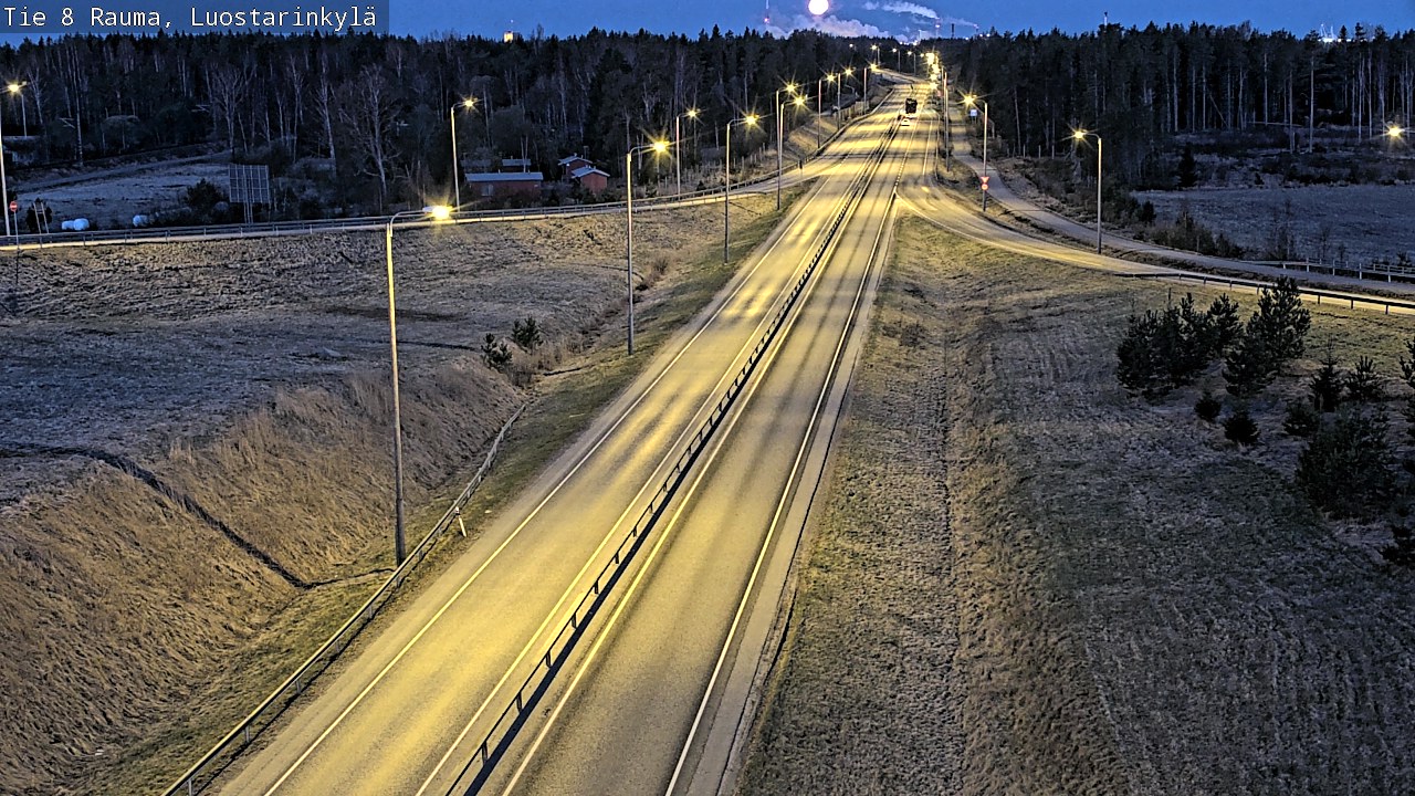 Kelikamerat Kuva Tie 8 Rauma, Luostarinkylä, Rauma, Satakunta