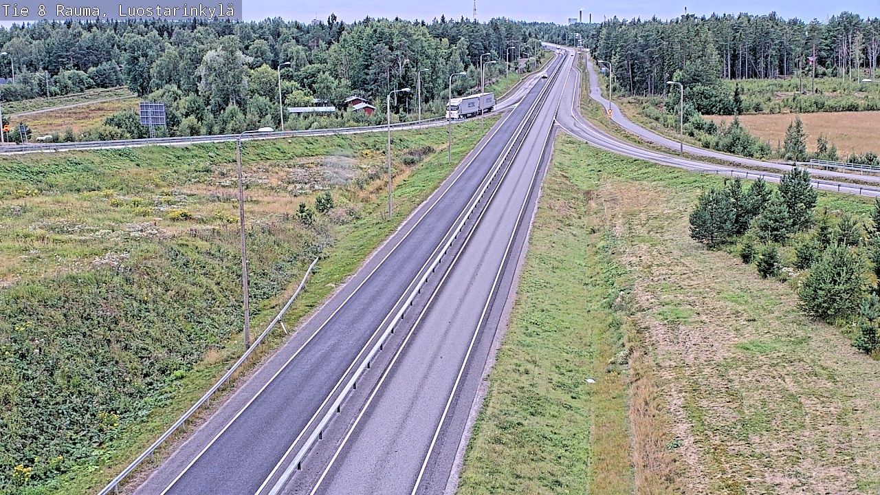 Weather Camera Image Road 8 Rauma, Luostarinkylä, Rauma, Satakunta