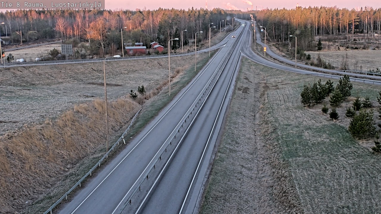 Kelikamerat Kuva Tie 8 Rauma, Luostarinkylä, Rauma, Satakunta
