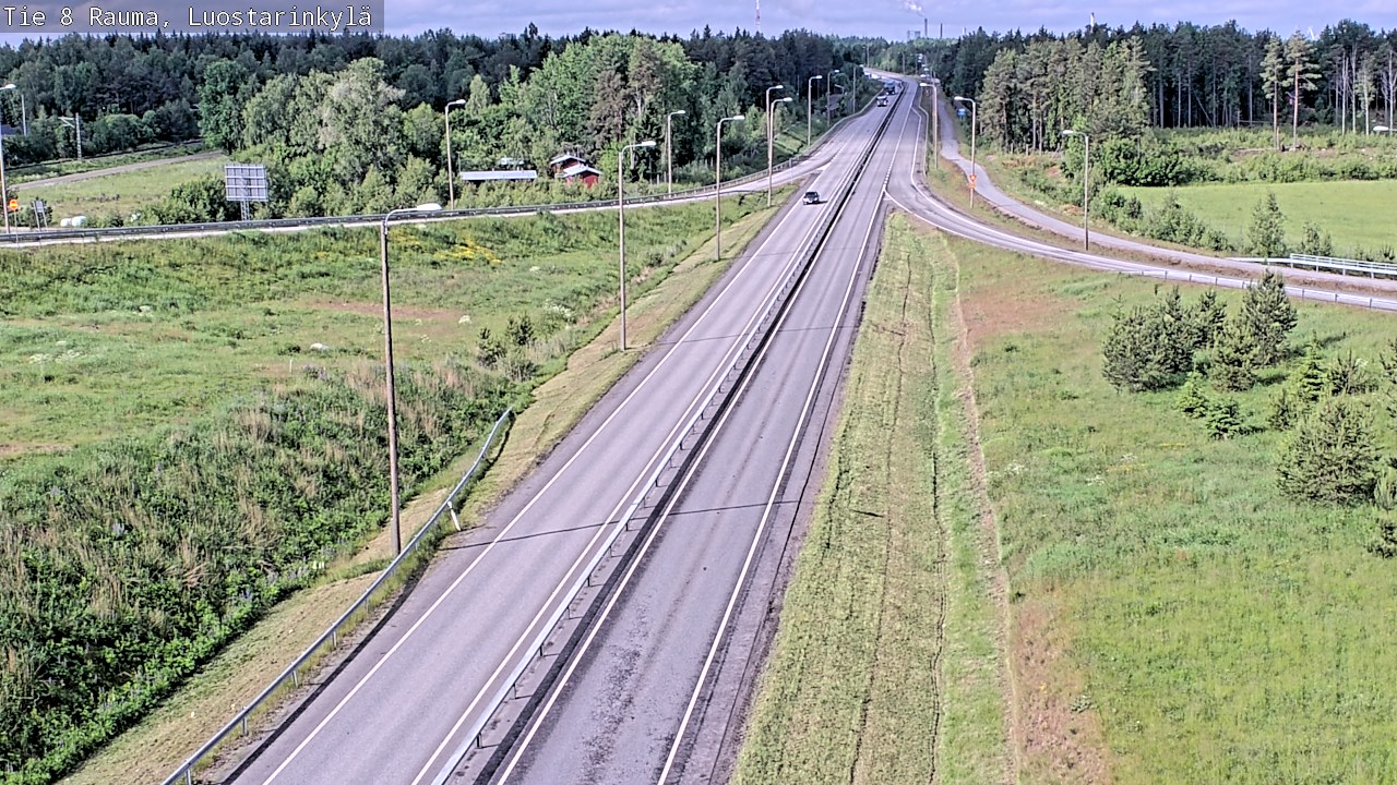 Kelikamerat Kuva Tie 8 Rauma, Luostarinkylä, Rauma, Satakunta