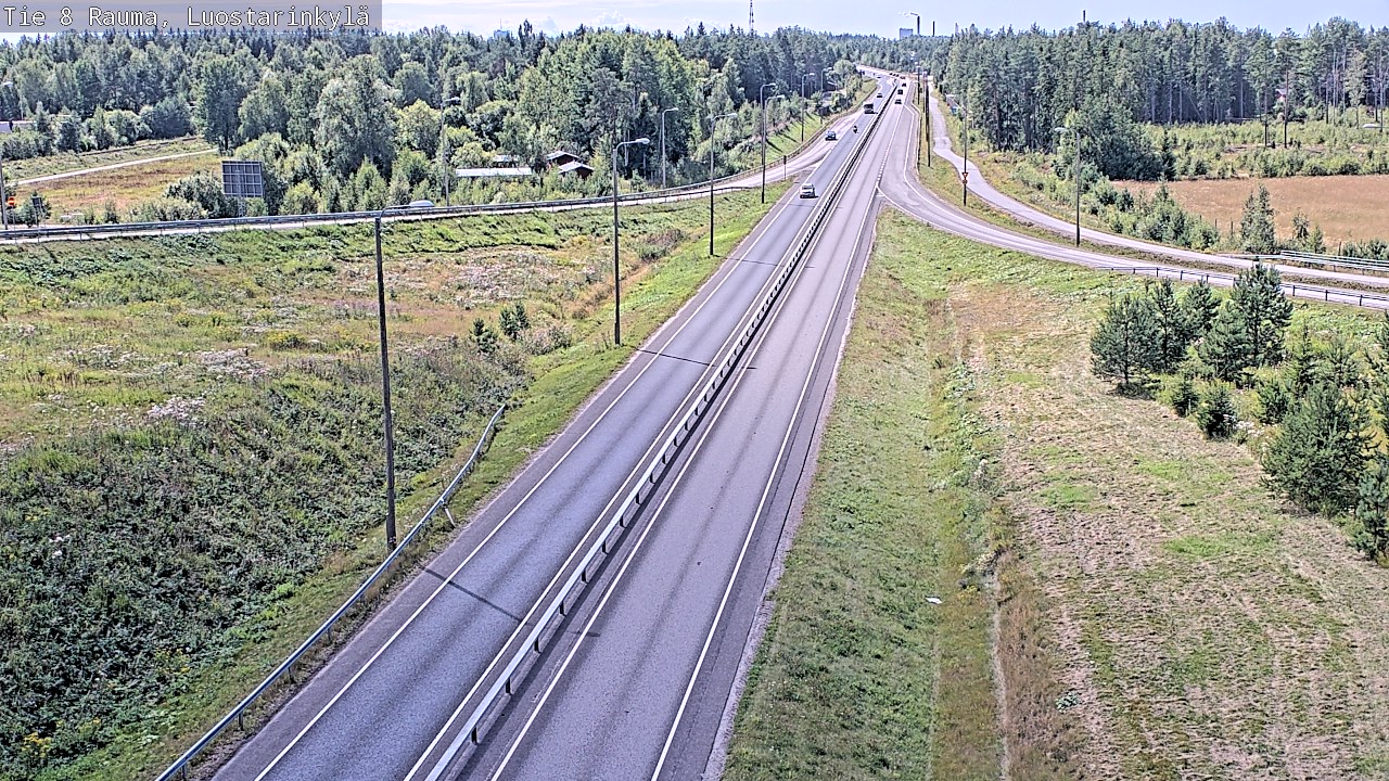 Kelikamerat Kuva Tie 8 Rauma, Luostarinkylä, Rauma, Satakunta