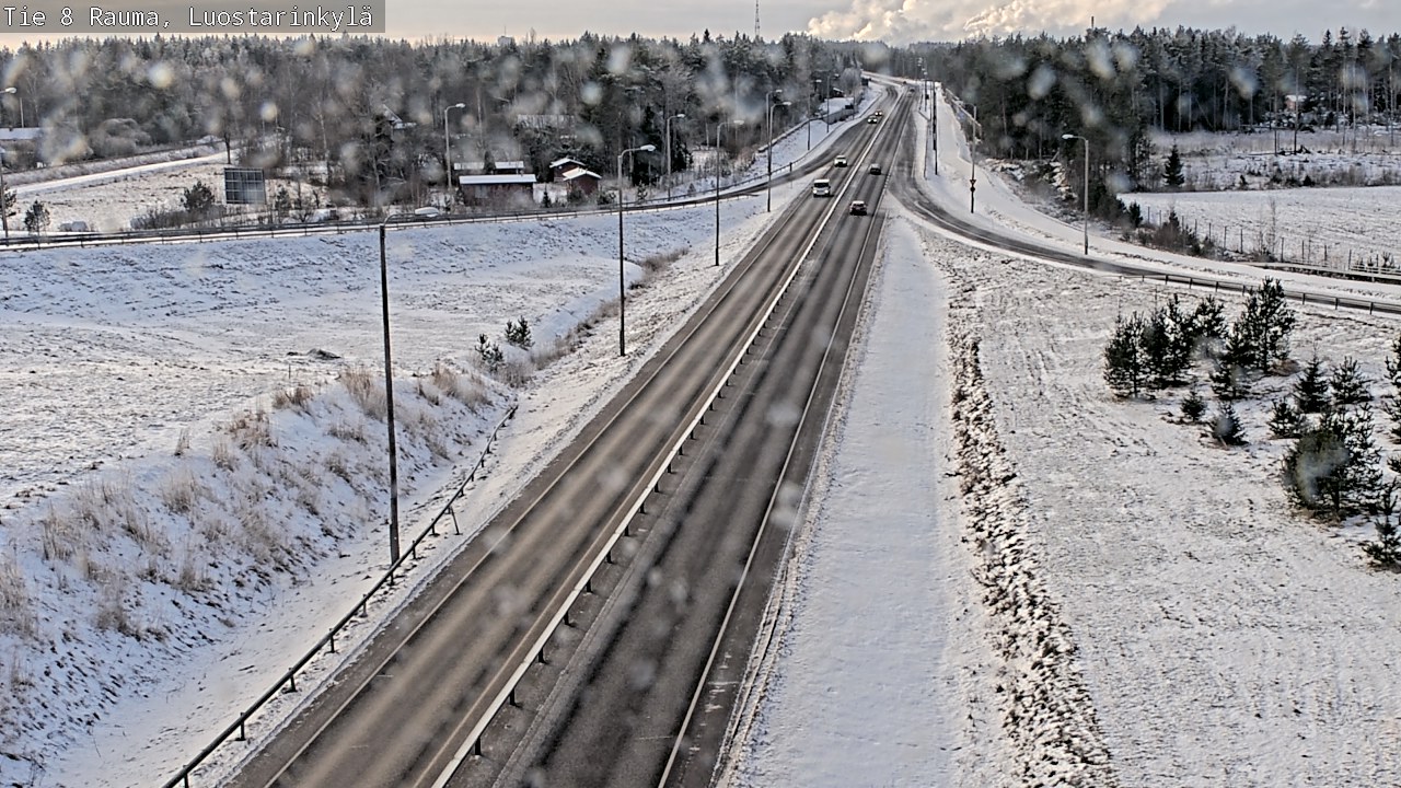 Kelikamerat Kuva Tie 8 Rauma, Luostarinkylä, Rauma, Satakunta