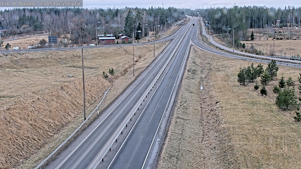 Kelikamerat Kuva Tie 8 Rauma, Luostarinkylä, Rauma, Satakunta