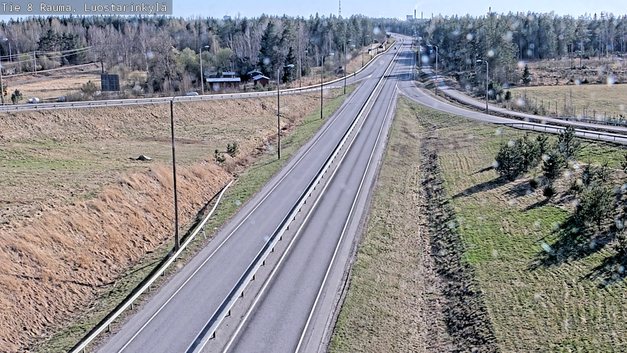 Kelikamerat Kuva Tie 8 Rauma, Luostarinkylä, Rauma, Satakunta