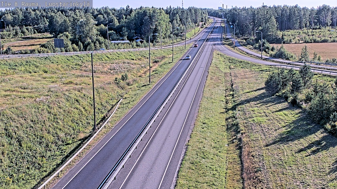 Kelikamerat Kuva Tie 8 Rauma, Luostarinkylä, Rauma, Satakunta