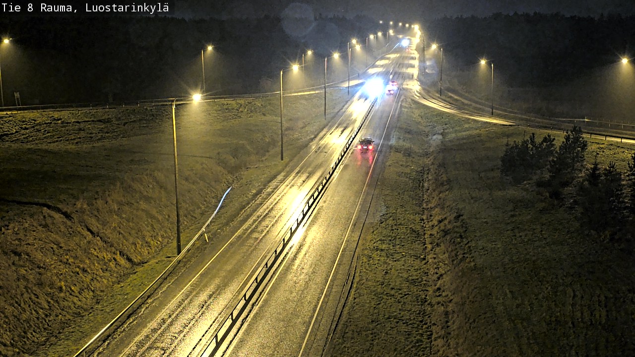 Weather Camera Image Road 8 Rauma, Luostarinkylä, Rauma, Satakunta