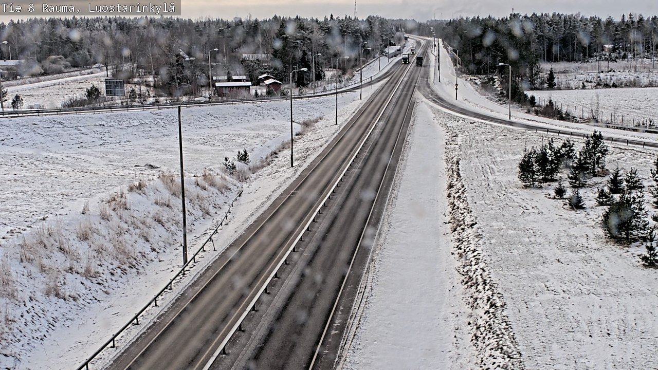 Kelikamerat Kuva Tie 8 Rauma, Luostarinkylä, Rauma, Satakunta