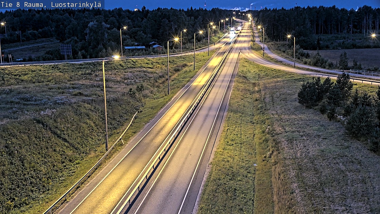 Kelikamerat Kuva Tie 8 Rauma, Luostarinkylä, Rauma, Satakunta