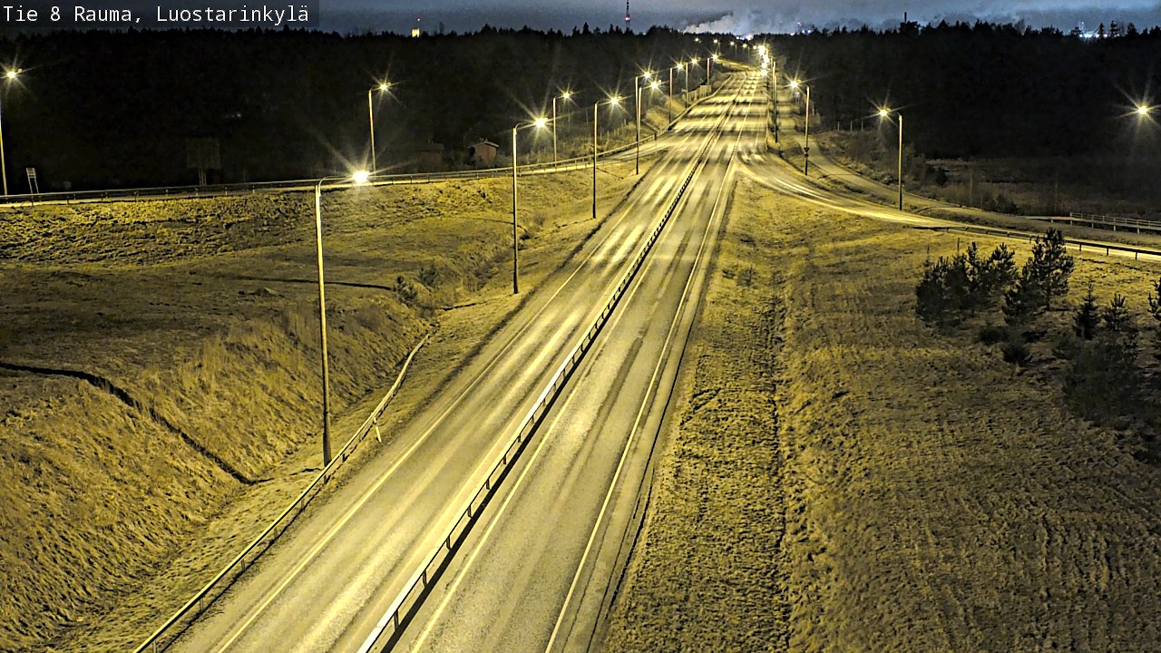 Kelikamerat Kuva Tie 8 Rauma, Luostarinkylä, Rauma, Satakunta