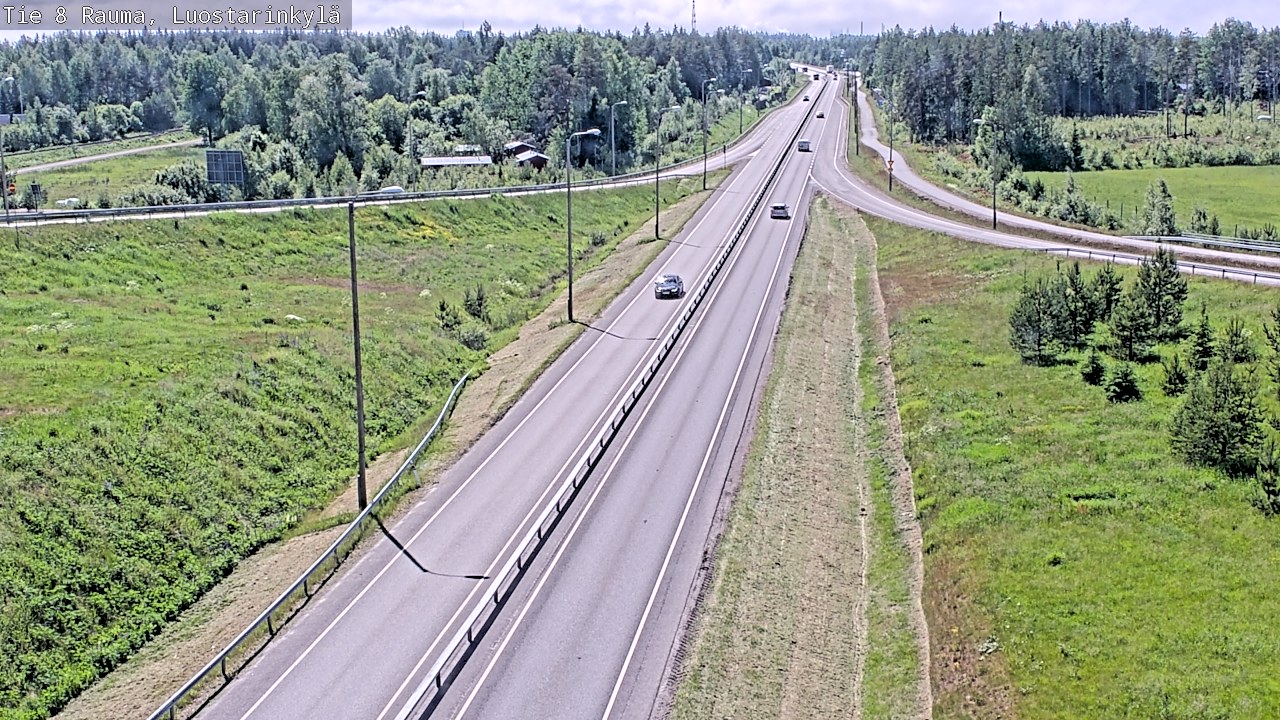 Kelikamerat Kuva Tie 8 Rauma, Luostarinkylä, Rauma, Satakunta