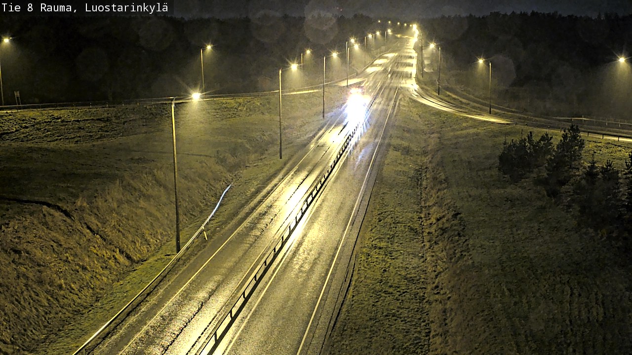 Weather Camera Image Road 8 Rauma, Luostarinkylä, Rauma, Satakunta