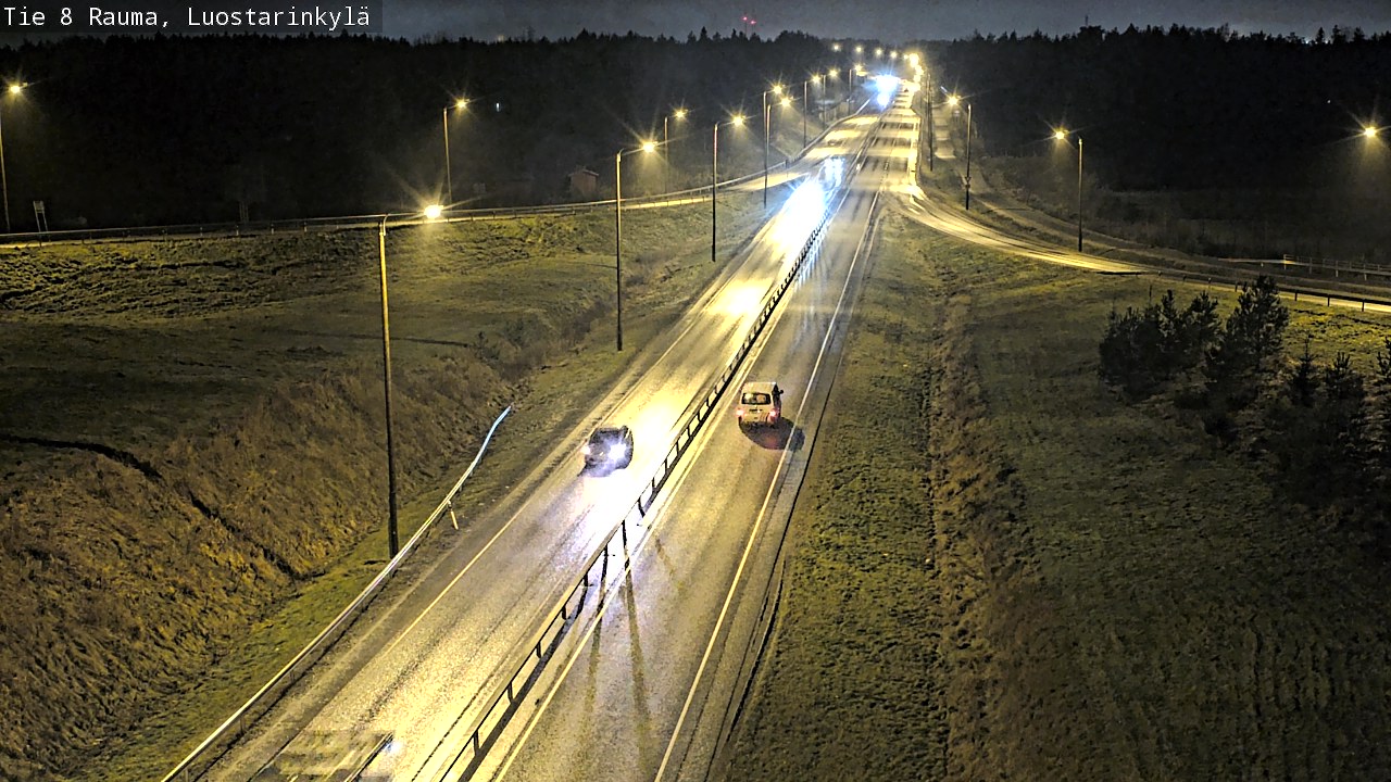 Kelikamerat Kuva Tie 8 Rauma, Luostarinkylä, Rauma, Satakunta